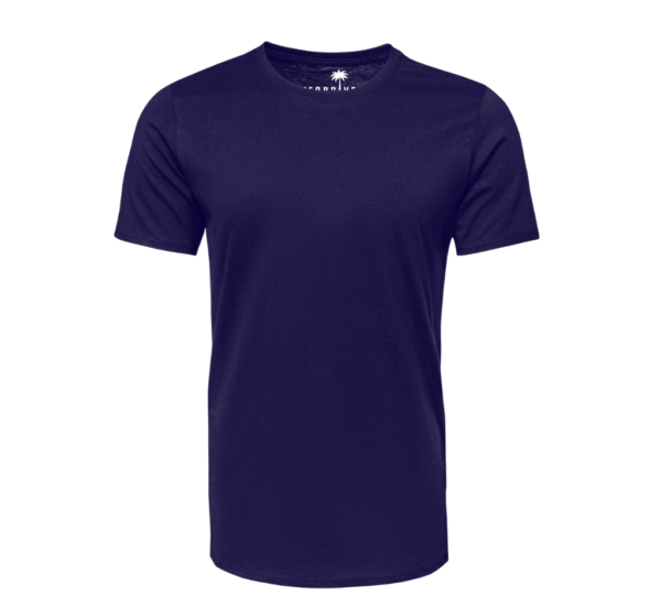 Weardives Cotton T-Shirt - Navy blue