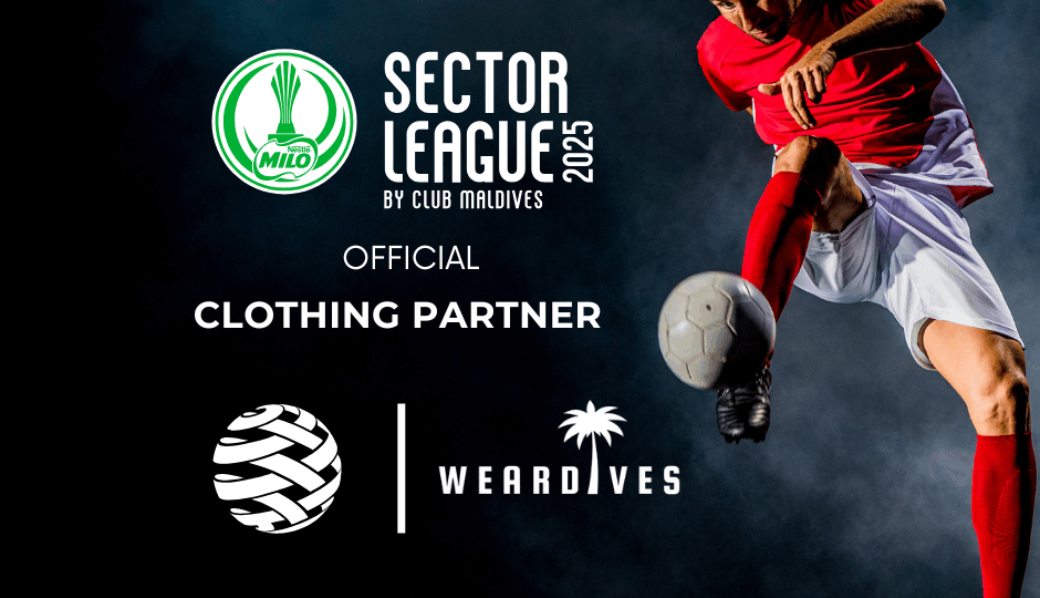 weardives - club maldives sector league 2025 partner